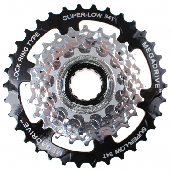 Sunrace pion 7S 13-34T zilver https://www.wijverkopentweedehandsfietsen.nl/
