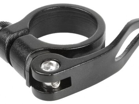 Zadelpenklem met snelspanner 31,8 mm zwart https://www.wijverkopentweedehandsfietsen.nl/