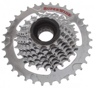 Falcon cassette/freewiel Pion 8SP SuperWide 13-34T https://www.wijverkopentweedehandsfietsen.nl/