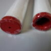 Canyon grips MTB white/red handvatten https://www.wijverkopentweedehandsfietsen.nl/
