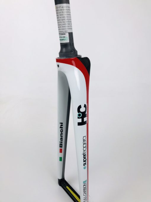 Bianchi Oltre XR voorvork carbon rood