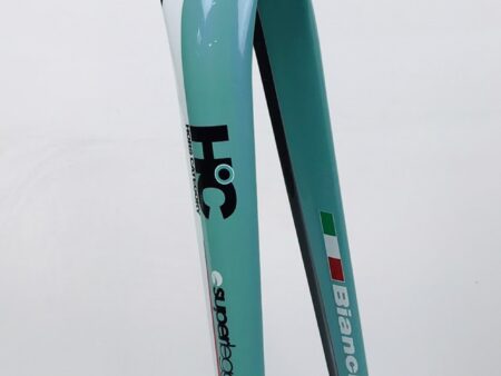 Bianchi Oltre XR voorvork carbon mint groen