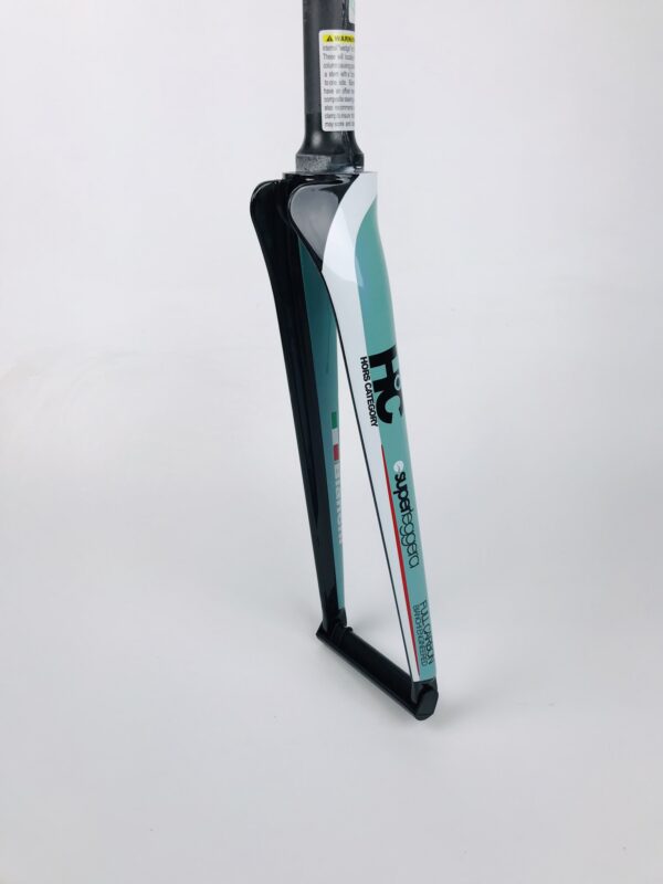 Bianchi Oltre XR voorvork carbon mint groen