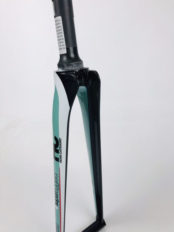 Bianchi Oltre XR voorvork carbon mint groen