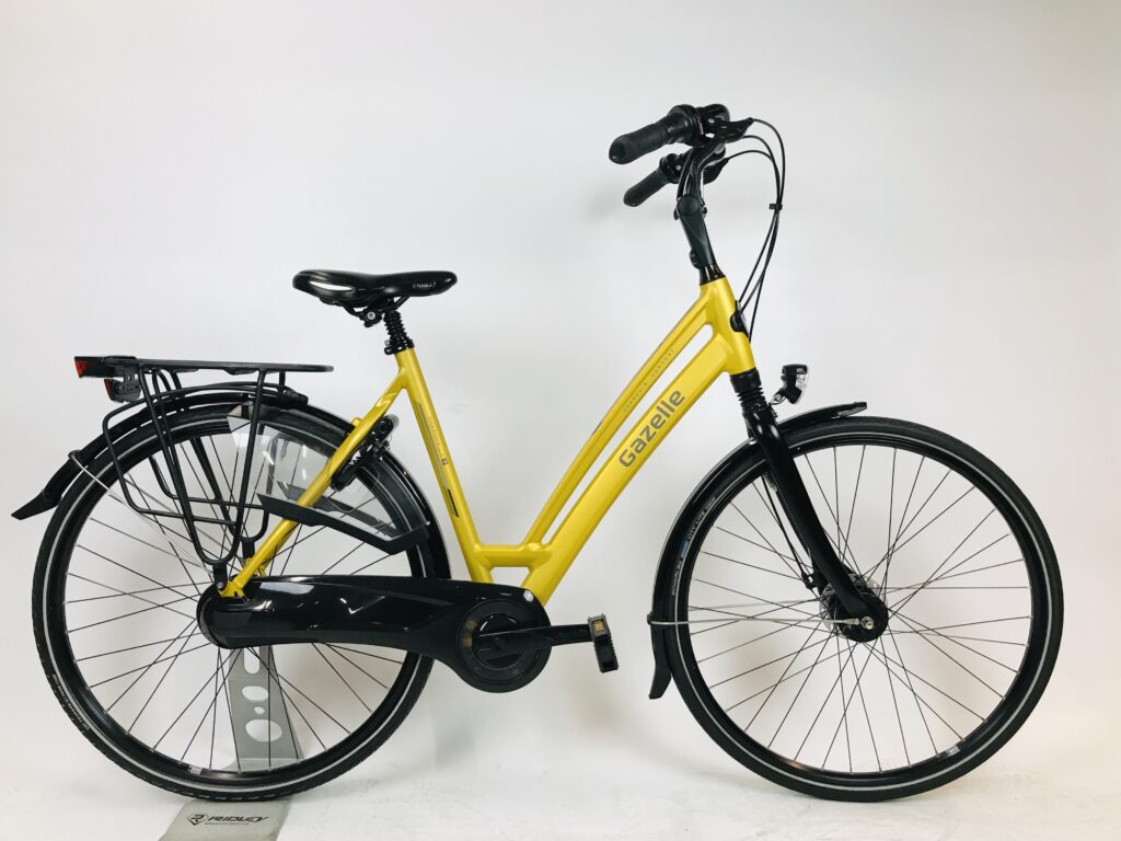 GAZELLE Chamonix C7 geel damesfiets M - 53cm