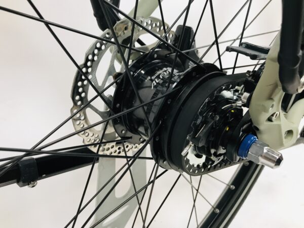 GUDEREIT Premium 11 damesfiets L - 57cm ALFINE+Belt - Afbeelding 3