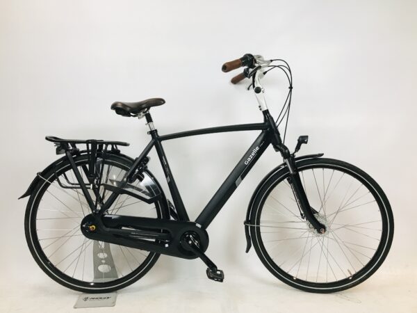 GAZELLE Orange C7+ matzwart herenfiets L-57cm