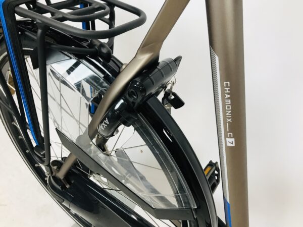GAZELLE Chamonix herenfiets XL-65cm MatBruin/Zwart - Afbeelding 5