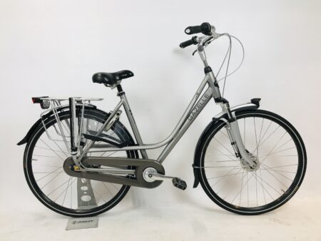 GAZELLE Paris Plus MatAntracietgrijs damesfiets M-53cm