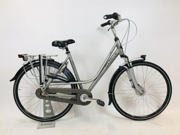 GAZELLE Paris Plus MatAntracietgrijs damesfiets M-53cm