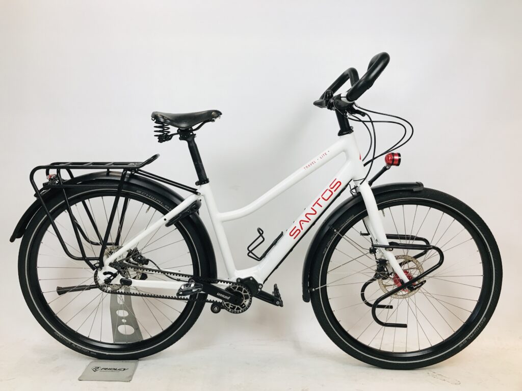 SANTOS TravelLite PINION damesfiets M-53cm SON+Gates riem