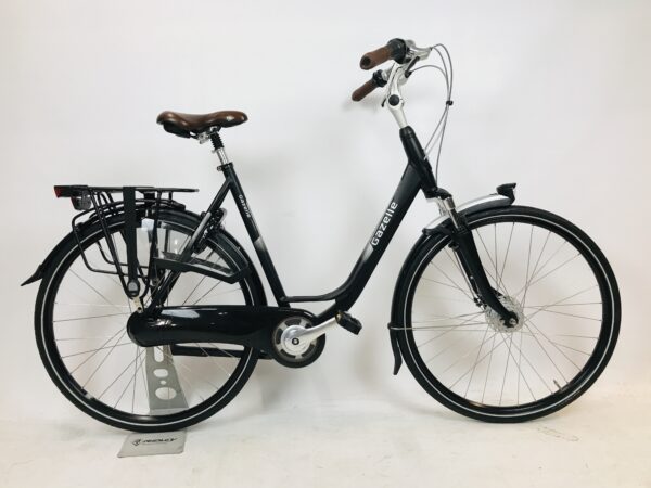 GAZELLE Orange MatZwart damesfiets L-57cm