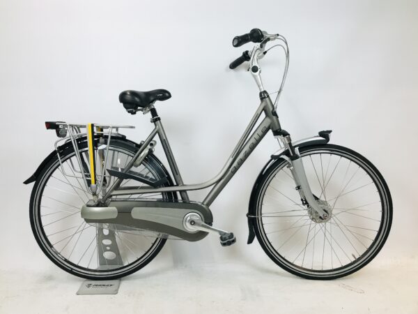 GAZELLE Paris+ damesfiets MatGrijs M-53cm
