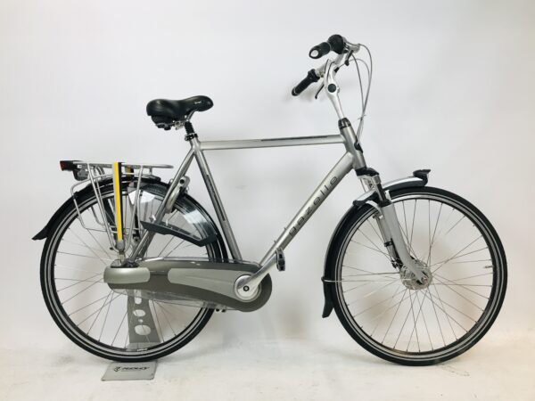 GAZELLE Paris+ herenfiets MatGrijs XL-61cm