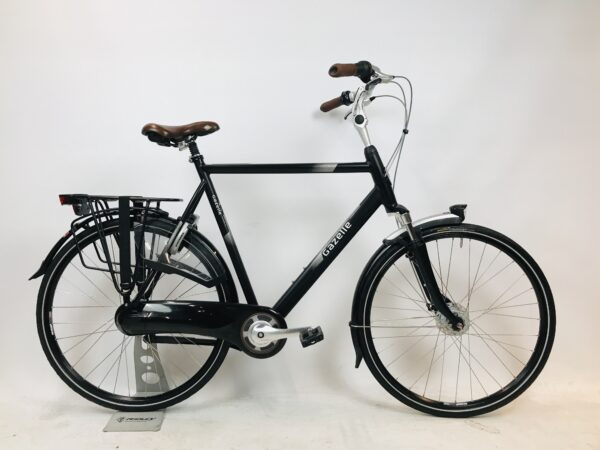 GAZELLE Orange MatZwart herenfiets XXL-65cm