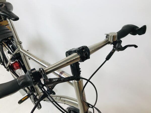 VAN NICHOLAS Pioneer herenfiets XL-61cm Rohloff+Son+Titanium+Disc - Afbeelding 11