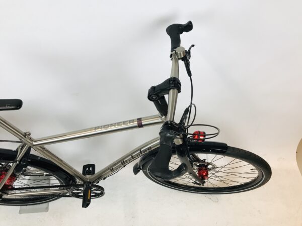 VAN NICHOLAS Pioneer herenfiets XL-61cm Rohloff+Son+Titanium+Disc - Afbeelding 12