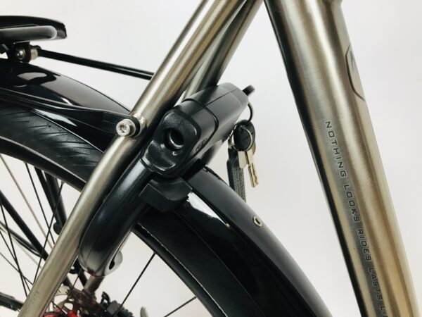 VAN NICHOLAS Pioneer herenfiets XL-61cm Rohloff+Son+Titanium+Disc - Afbeelding 4