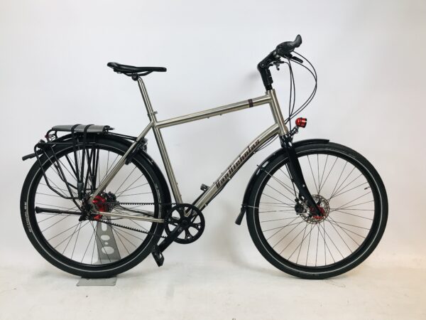 VAN NICHOLAS Pioneer herenfiets XL-61cm Rohloff+Son+Titanium+Disc