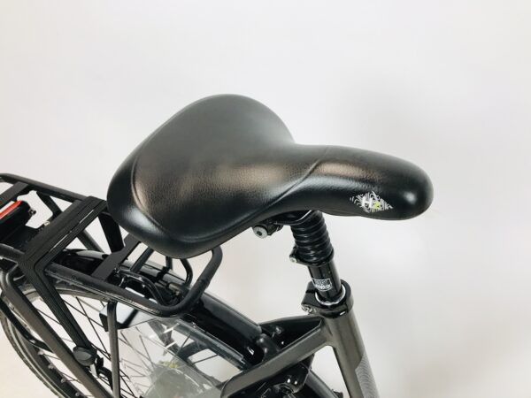 GAZELLE Orange C7+ damesfiets L-57cm Antraciet-MatZwart - Afbeelding 4