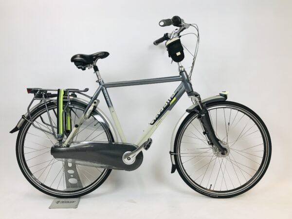 GAZELLE Orange Limited Herenfiets L-57cm Antraciet/Wit