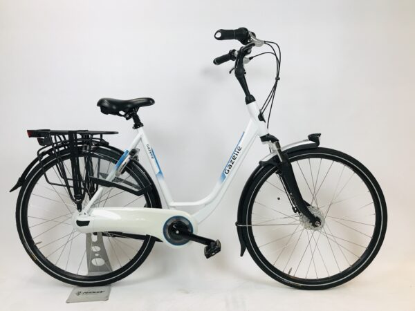 GAZELLE Orange Wit-blauw damesfiets M-53cm