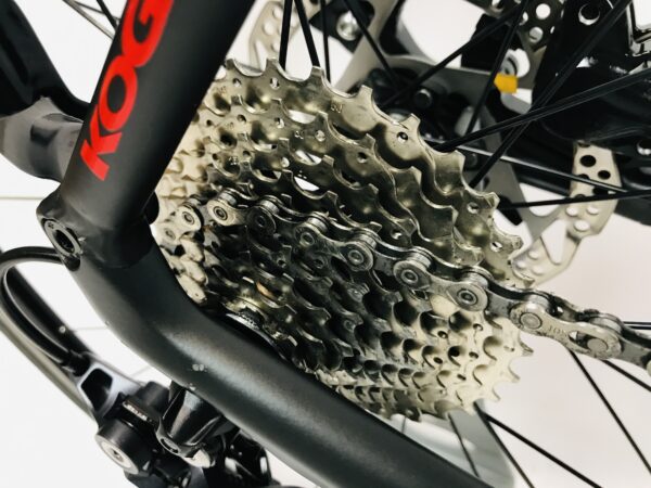 KOGA F3 5.0 herenfiets XL-60cm MatZwart rood - Afbeelding 3