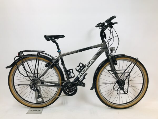 KOGA S-WorldTraveller herenfiets L-57cm incl. voordrager