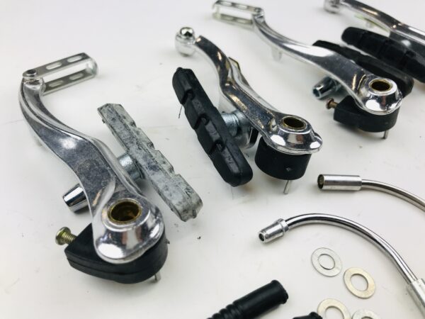 Promax V-brake remset voor + achter Wit - Afbeelding 2
