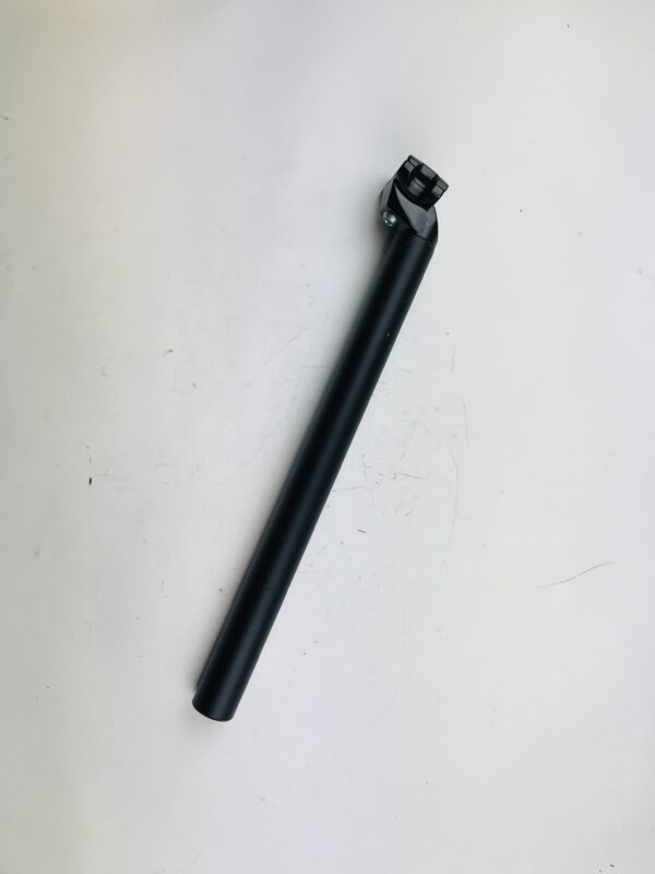 Zadelpen MatZwart 31.8mm - 400mm verstelbaar