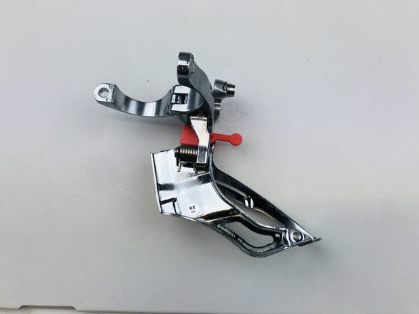 SHIMANO 105 Trippel voorderailleur 31.8  klem voor 9/10 en 11 speed - Afbeelding 2
