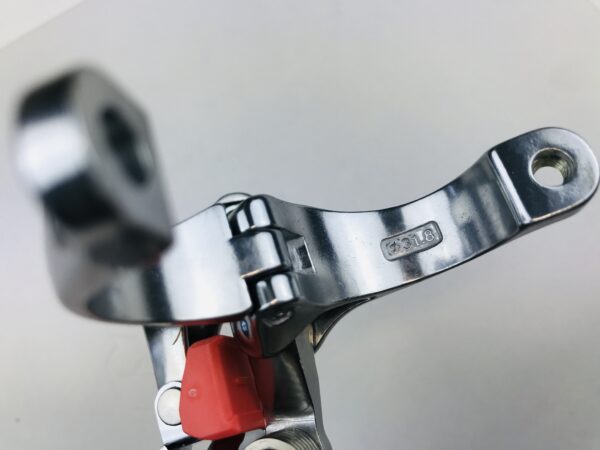 SHIMANO 105 Trippel voorderailleur 31.8  klem voor 9/10 en 11 speed - Afbeelding 3