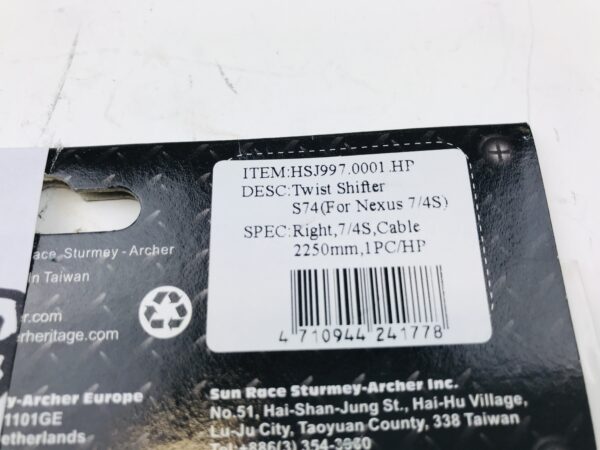SHIMANO Nexus 4/7 versnellingshendel Sturmey AR - Afbeelding 2