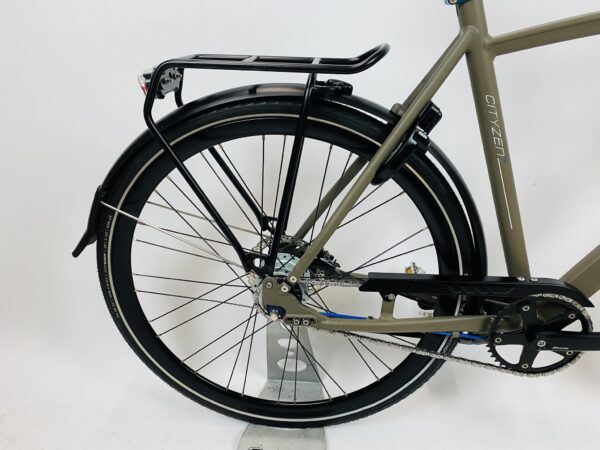 GAZELLE Cityzen C8 herenfiets L-57cm Mat bruin schijfrem - Afbeelding 2