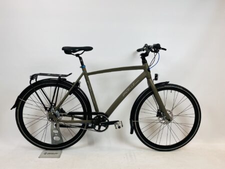 GAZELLE Cityzen C8 herenfiets L-57cm Mat bruin schijfrem