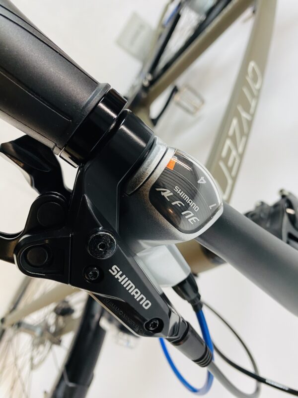 GAZELLE Cityzen C8 herenfiets L-57cm Mat bruin schijfrem - Afbeelding 8