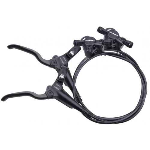 TEKTRO SCHIJFREMSET VOOR-ACHTER 1200/2000 MM ZWART HD-M275