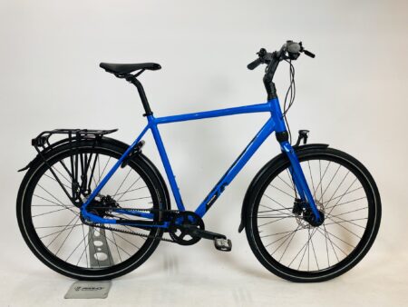 KOGA F3 6 0 herenfiets L-57cm - Riem+Naafdynamo licht blauw