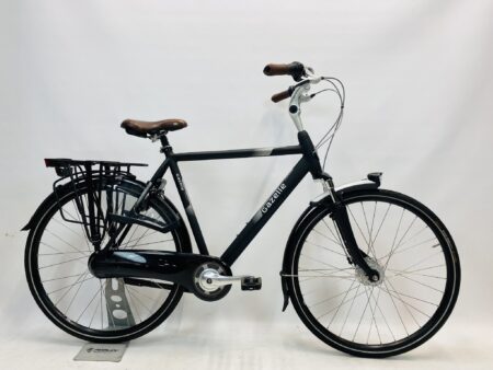 GAZELLE OrangeC7+  herenfiets L-57cm - Onderhoudsvriendelijk MatZwart