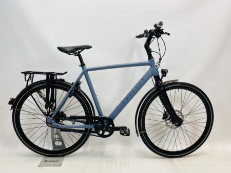 GAZELLE MarcoPoloS8 herenfiets L-57cm - Naafdynamo - ALFINE - Riemaandrijving