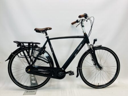 GAZELLE OrangeC7+ herenfiets XL-61cm - Mat Zwart