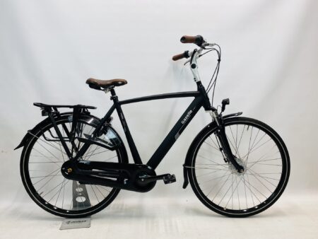 GAZELLE OrangeC7+ matzwart herenfiets L-57cm
